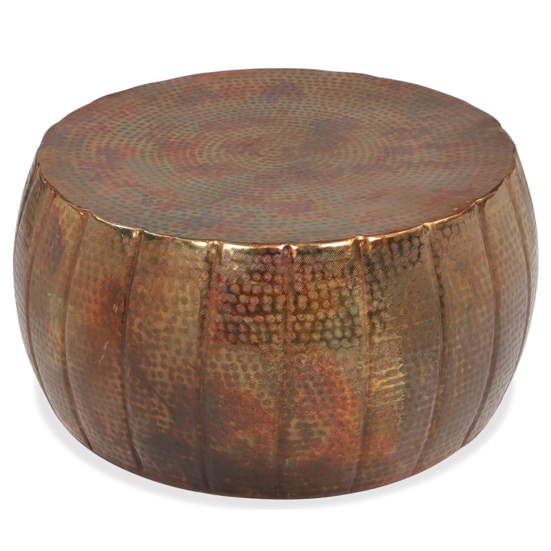 World Menagerie Iosif Drum Cocktail Table & Reviews Wayfair